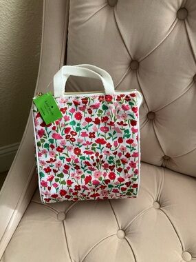 Kate Spade New York Flowers Lunch Bag (NWT)
